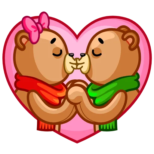 Стикерпак Teddy Bear для Telegram