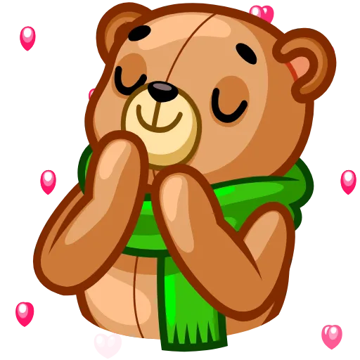 🥰 Эмодзи «Teddy Bear» для Telegram