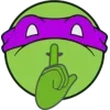 🤫 Эмодзи «Teenage Mutant Ninja Turtles 🐢» для Telegram