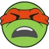 😫 Эмодзи «Teenage Mutant Ninja Turtles 🐢» для Telegram