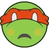 😳 Эмодзи «Teenage Mutant Ninja Turtles 🐢» для Telegram