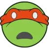 😧 Эмодзи «Teenage Mutant Ninja Turtles 🐢» для Telegram