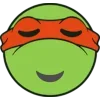 😊 Эмодзи «Teenage Mutant Ninja Turtles 🐢» для Telegram