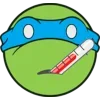 🤒 Эмодзи «Teenage Mutant Ninja Turtles 🐢» для Telegram