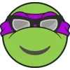 😎 Эмодзи «Teenage Mutant Ninja Turtles 🐢» для Telegram