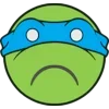 ☹️ Эмодзи «Teenage Mutant Ninja Turtles 🐢» для Telegram