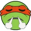 😤 Эмодзи «Teenage Mutant Ninja Turtles 🐢» для Telegram