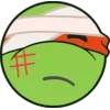 🤕 Эмодзи «Teenage Mutant Ninja Turtles 🐢» для Telegram