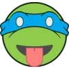 😛 Эмодзи «Teenage Mutant Ninja Turtles 🐢» для Telegram