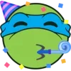🥳 Эмодзи «Teenage Mutant Ninja Turtles 🐢» для Telegram
