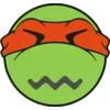 😖 Эмодзи «Teenage Mutant Ninja Turtles 🐢» для Telegram
