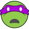 😦 Эмодзи «Teenage Mutant Ninja Turtles 🐢» для Telegram