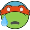 😰 Эмодзи «Teenage Mutant Ninja Turtles 🐢» для Telegram