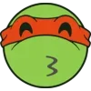 😙 Эмодзи «Teenage Mutant Ninja Turtles 🐢» для Telegram