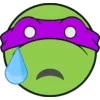 😢 Эмодзи «Teenage Mutant Ninja Turtles 🐢» для Telegram