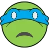 😦 Эмодзи «Teenage Mutant Ninja Turtles 🐢» для Telegram
