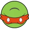 🙃 Эмодзи «Teenage Mutant Ninja Turtles 🐢» для Telegram