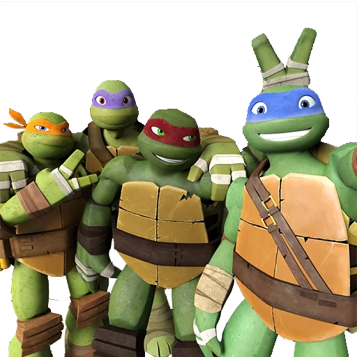 ✌️ Стикер «Teenage mutant ninja turtles» для Telegram