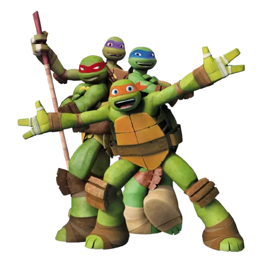 🐢 Стикер «Teenage mutant ninja turtles» для Telegram