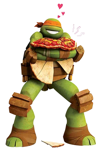 😍 Стикер «Teenage mutant ninja turtles» для Telegram