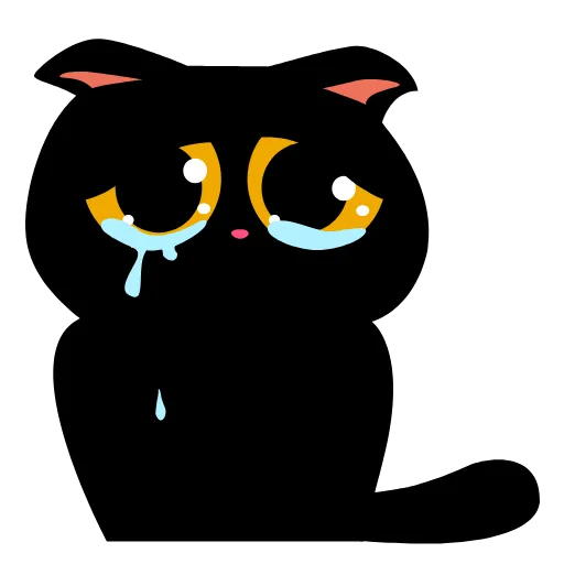 😢 Эмодзи «Cat Teftel» для Telegram