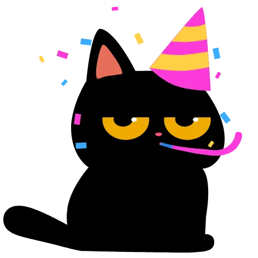 🥳 Эмодзи «Cat Teftel» для Telegram