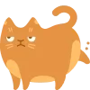😒 Эмодзи «Telega Cat» для Telegram