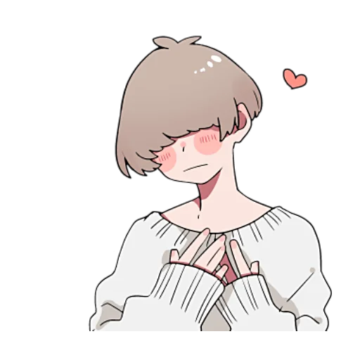 ❤️ Стикер «Тёмный и Светлый Кун» для Telegram