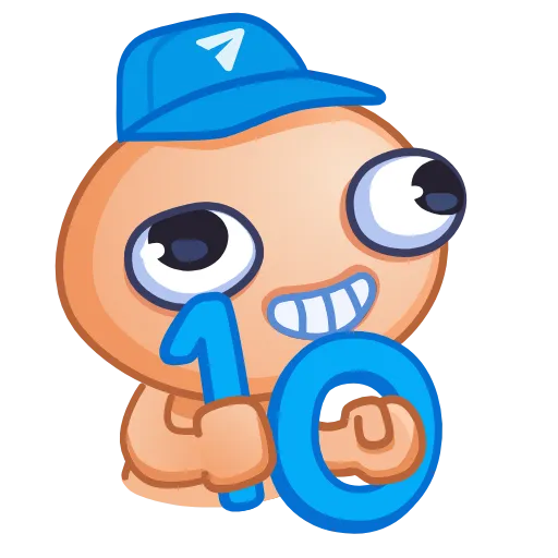 🎂 Эмодзи «10 Years of Telegram» для Telegram