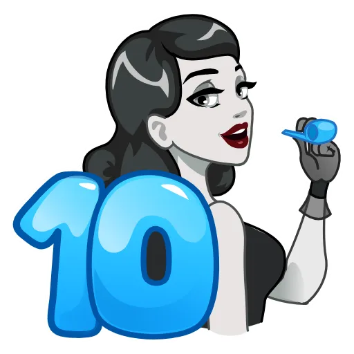 🎂 Эмодзи «10 Years of Telegram» для Telegram