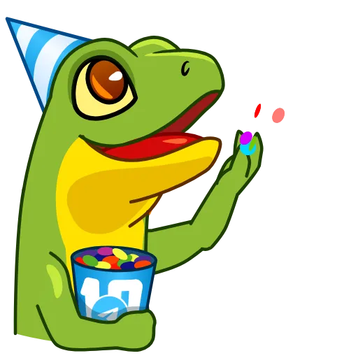 🎂 Эмодзи «10 Years of Telegram» для Telegram