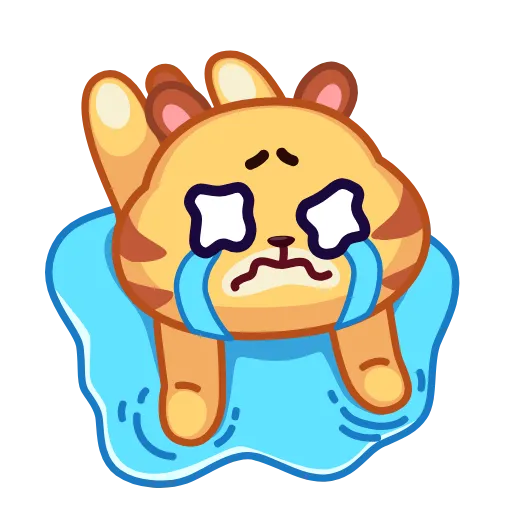 😭 Эмодзи «Tendy» для Telegram