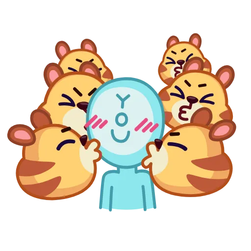 😘 Эмодзи «Tendy» для Telegram