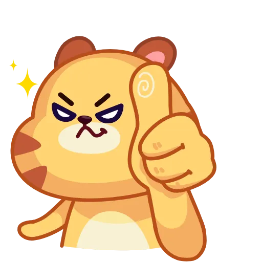 👍 Эмодзи «Tendy» для Telegram