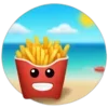 🌊 Эмодзи «Картошка фри» для Telegram