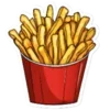 🍟 Эмодзи «Картошка фри» для Telegram