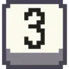 3⃣ Эмодзи «Pixel Numbers» для Telegram
