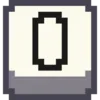 0⃣ Эмодзи «Pixel Numbers» для Telegram
