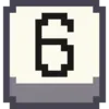 6⃣ Эмодзи «Pixel Numbers» для Telegram