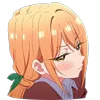 ☺️ Эмодзи «100 Kanojo» для Telegram