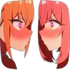 💖 Эмодзи «100 Kanojo» для Telegram