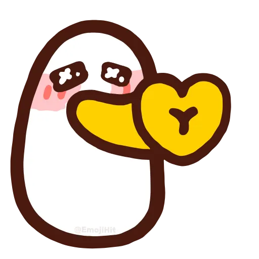 💋 Эмодзи «Duck Animated» для Telegram