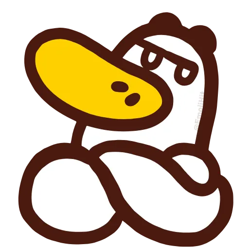 😒 Эмодзи «Duck Animated» для Telegram