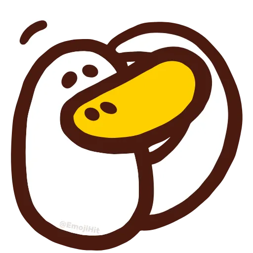 🧐 Эмодзи «Duck Animated» для Telegram