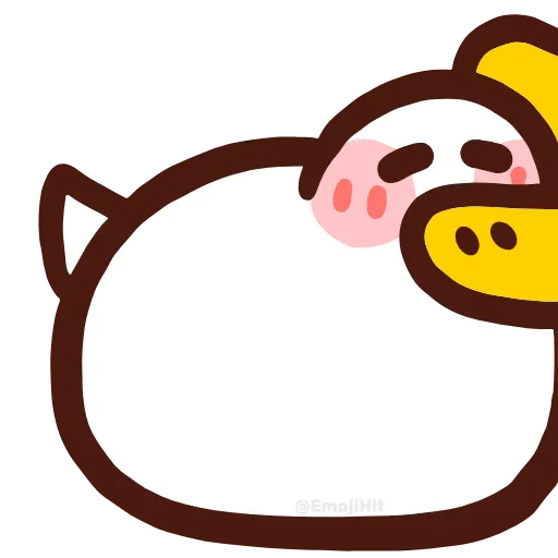 🙂‍↕️ Эмодзи «Duck Animated» для Telegram