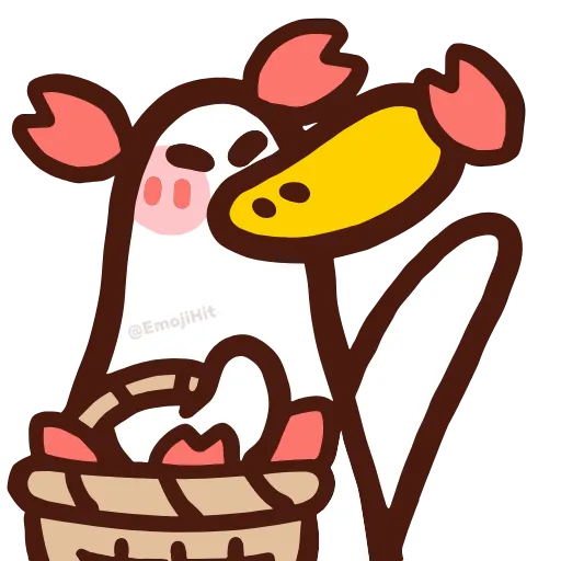 💐 Эмодзи «Duck Animated» для Telegram