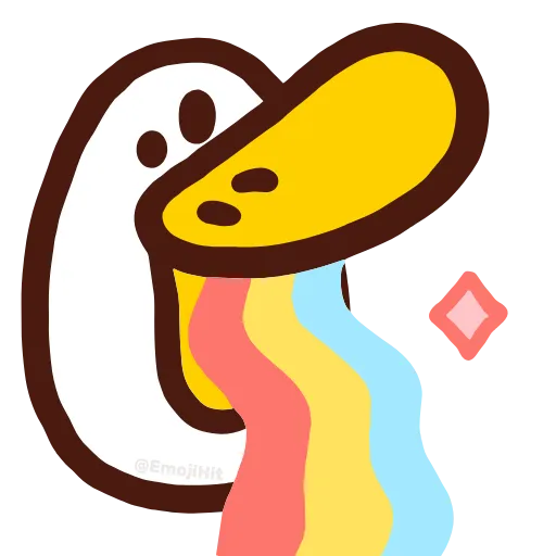 🌈 Эмодзи «Duck Animated» для Telegram