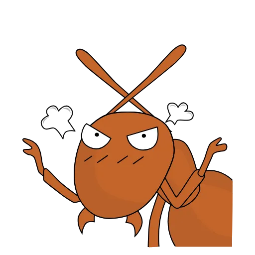😤 Эмодзи «The Ants» для Telegram