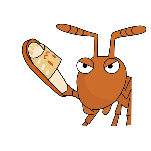 😒 Эмодзи «The Ants» для Telegram