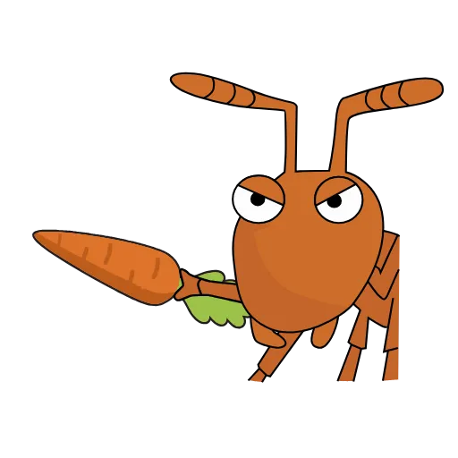 🥕 Эмодзи «The Ants» для Telegram